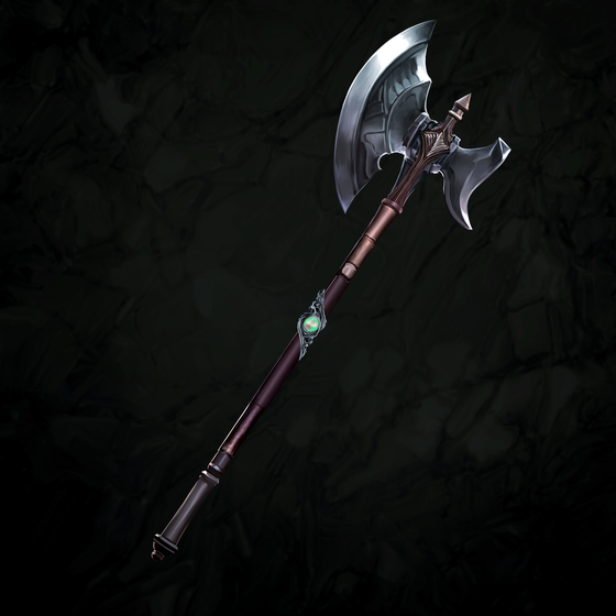 Exceptional Iron Battleaxe - #14