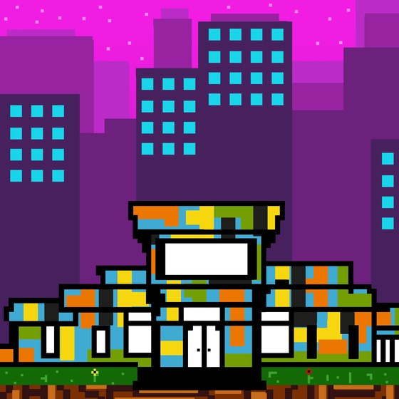 8 Bit Graffiti Mansions