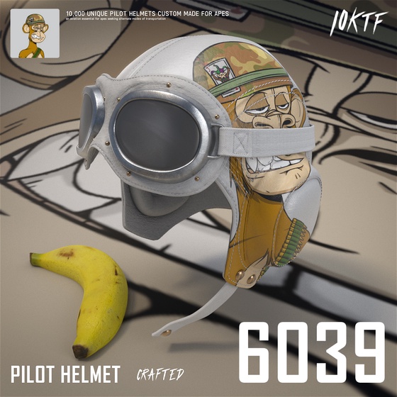 Ape Pilot Helmet #6039