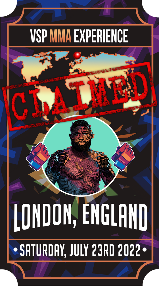 [CLAIMED] MMA Experience in London - July 23rd