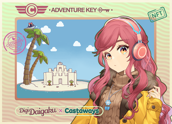 DigiDaigaku Genesis Adventure Key Castaways #1199 - Zora