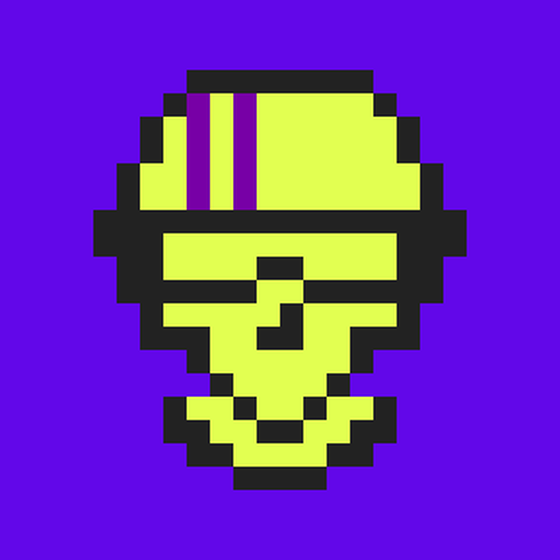 Cyber CryptoSkull #215