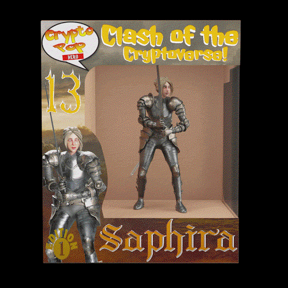 Saphira #13 - 1st Edition Crypto Pop