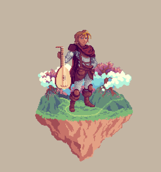 Wayfarer Human Fable Bard from The Glade