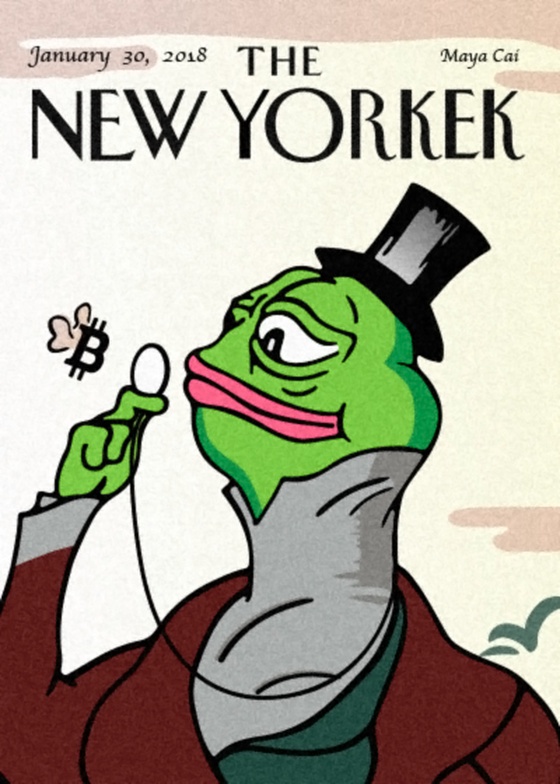 THENEWYORKEK - RAREPEPE, Series 32 Card 34 - [100 Supply]