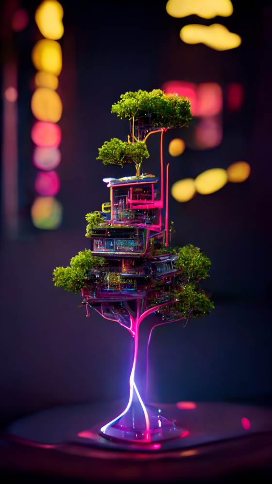 The Cyberpunk TreeHouses 6/149