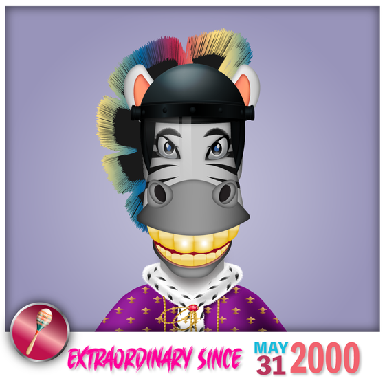 Zebra Birthday #2057
