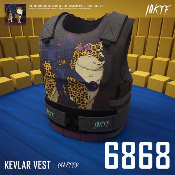 Kennel Kevlar Vest #6868