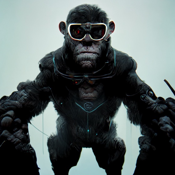 Cyber Chimp #4