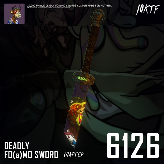 Mutant Deadly FO(a)MO Sword #6126