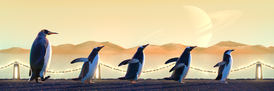 Five Penguins #235