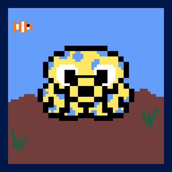 Pixel Squid #3635