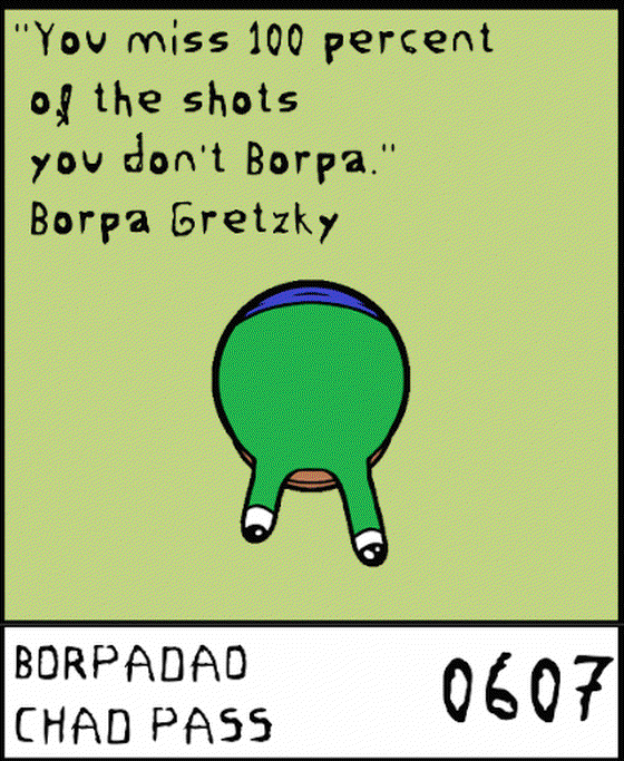 BORPADAO CHAD PASS #607