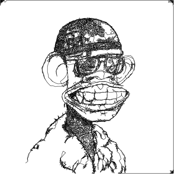 Scrubby Ape Artwork #1139