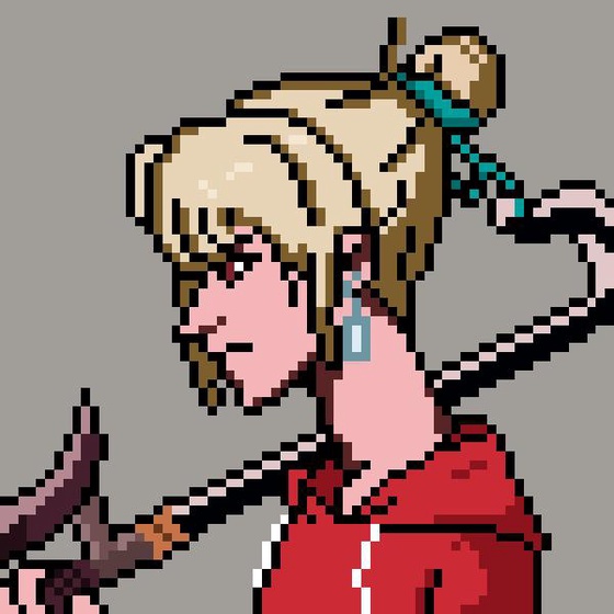 Pixel Azuki #1253