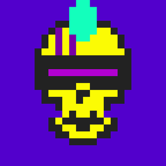 Cyber CryptoSkull #3773