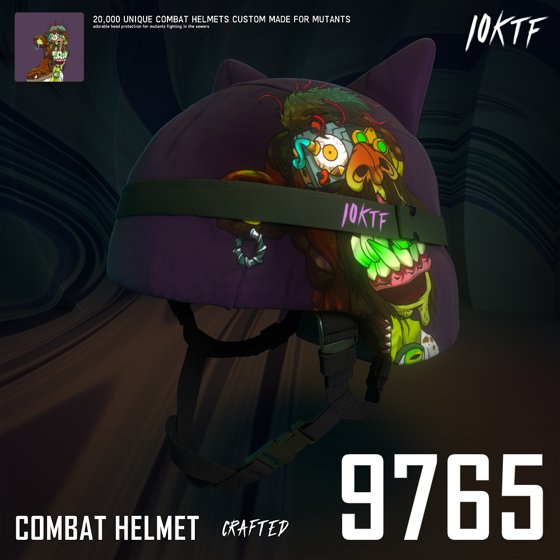 Mutant Combat Helmet #9765