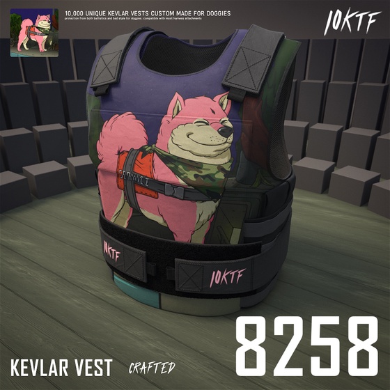 Kennel Kevlar Vest #8258