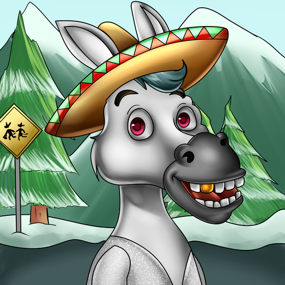 Sombrero Donkey #871