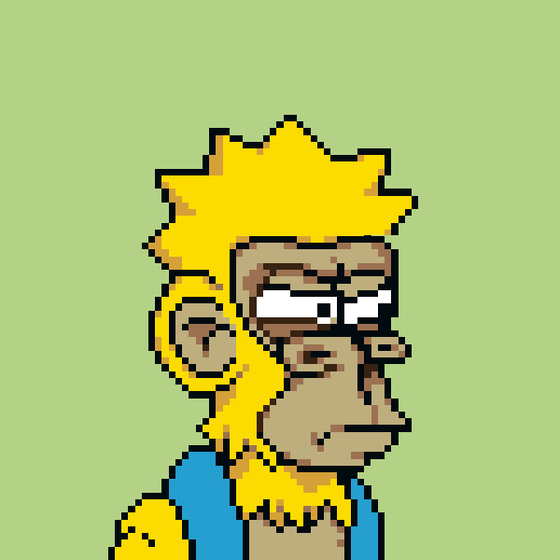 Pixel Simp Ape YC #7927