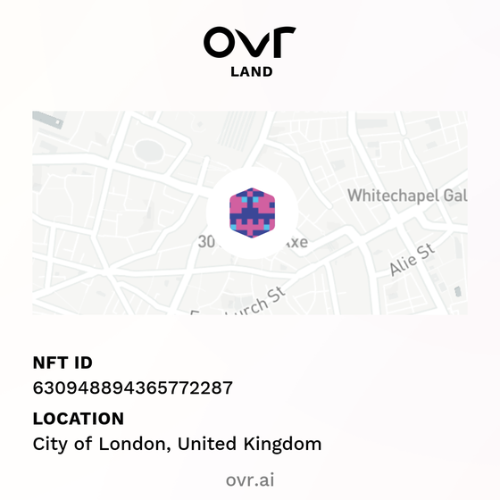 OVRLand #630948894365772287 - City of London, United Kingdom