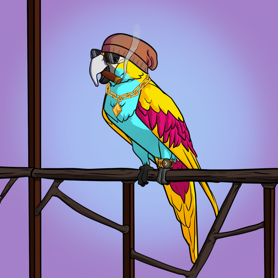 Proper Parrot Tree Club #4443
