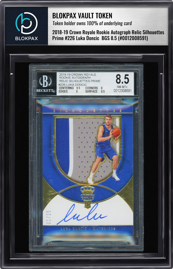 2018 Panini Luka Dončić #226 - BGS 8.5 (Cert: 12008591)