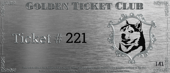 Golden Ticket Club #221