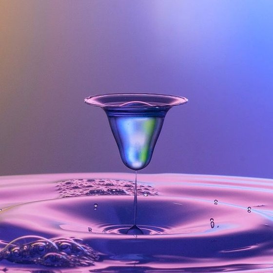 Abstract #83 Liquid tulip