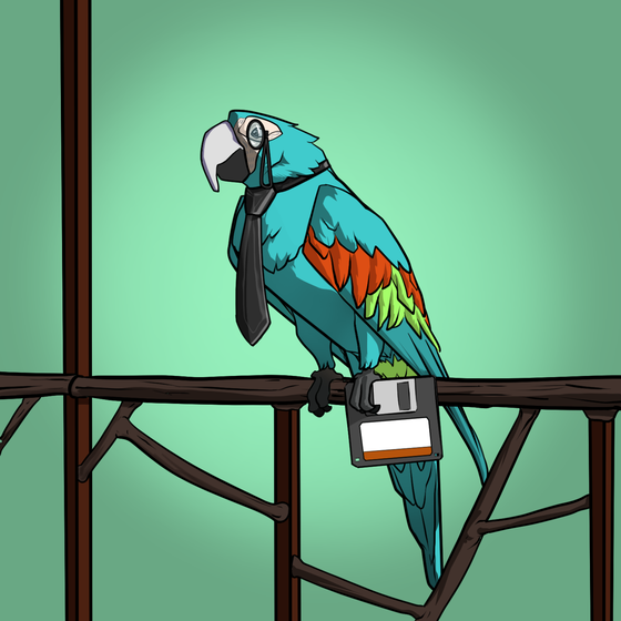 Proper Parrot Tree Club #5874
