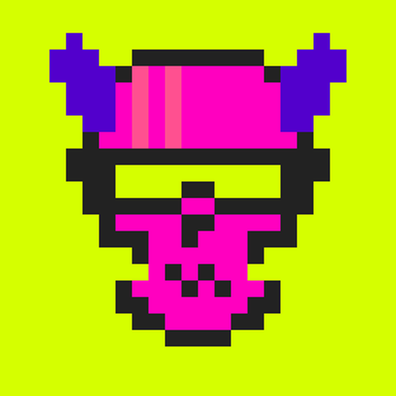 Cyber CryptoSkull #3670