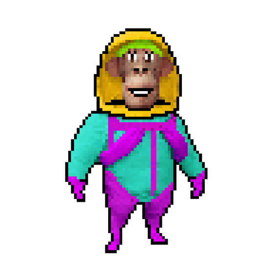 Pixel Radioactive Ape #918