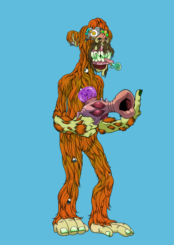 Full Body Mutant #616