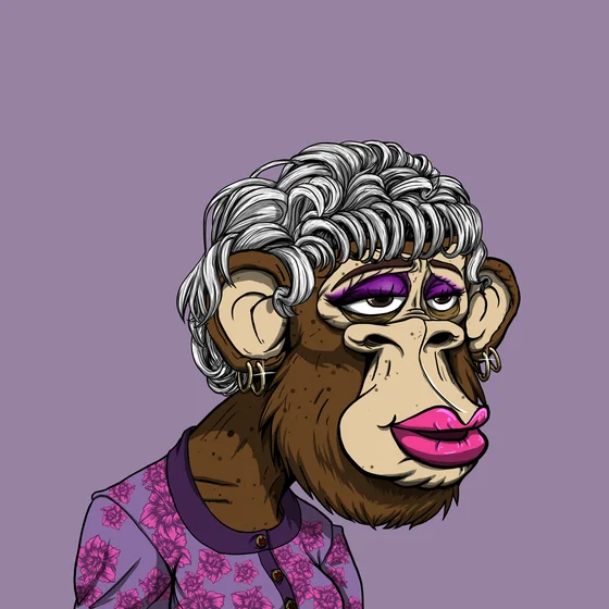 Grandma Ape Spa Club #1025