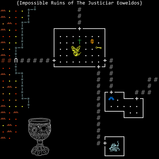 Impossible Ruins of The Justiciar Eoweldos 