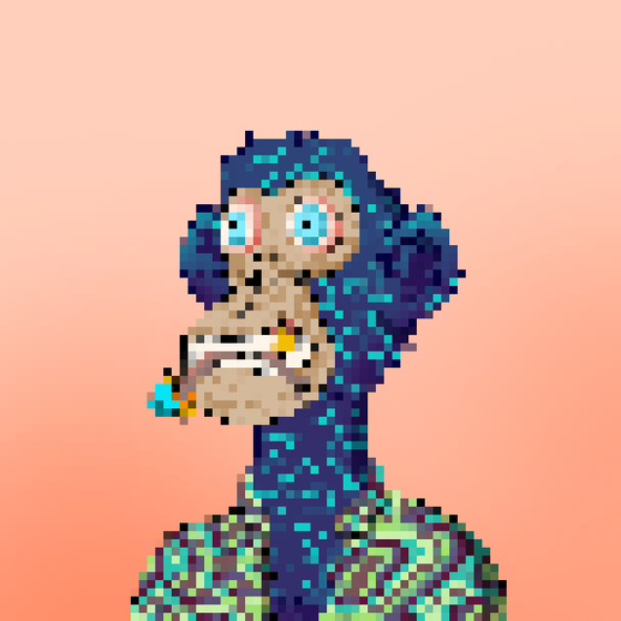 Trippin' Pixel Ape #2079