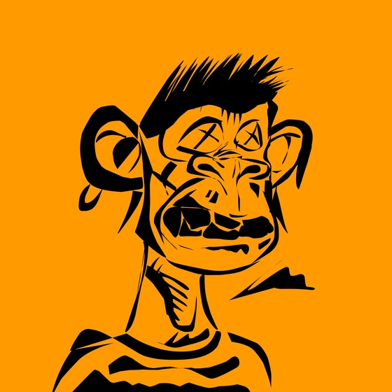 Bored ape orange 