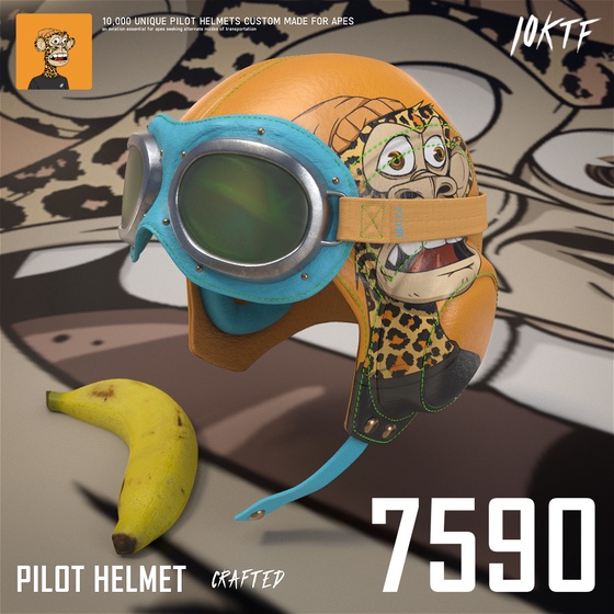 Ape Pilot Helmet #7590