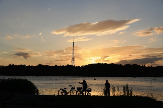 Lake Sanaru in Japan