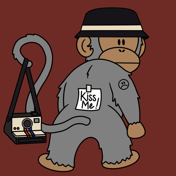 Kiss Me Monkey #8100