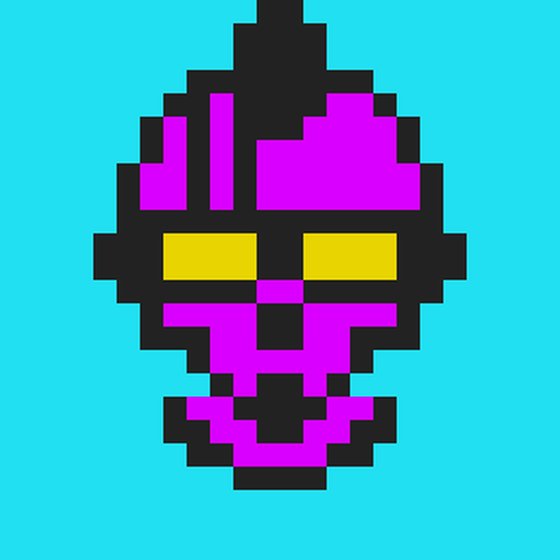 Cyber CryptoSkull #3414