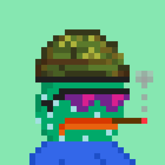 Rare Pixel Pepe #2938