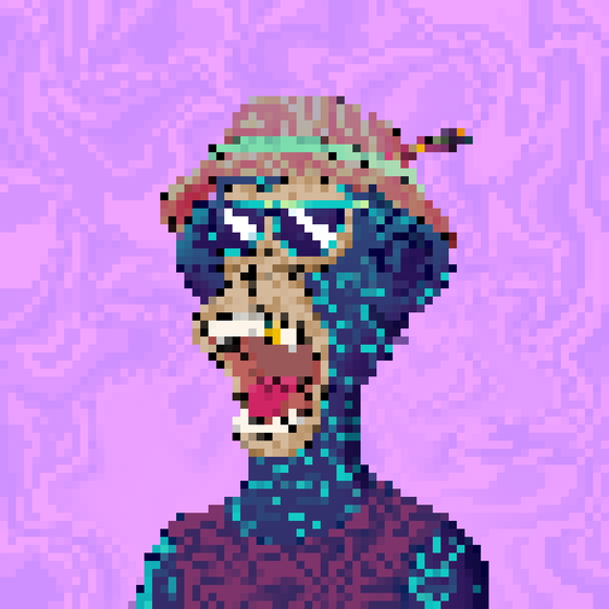 Trippin' Pixel Ape #1351