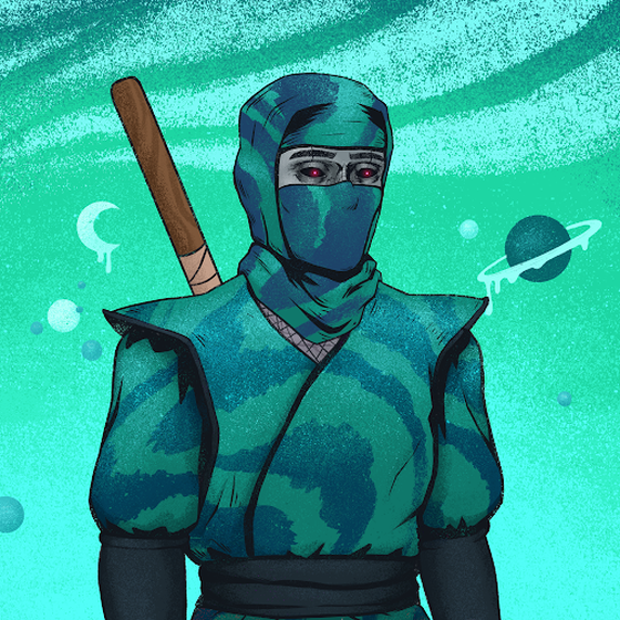 Tie Dye Ninja #6567
