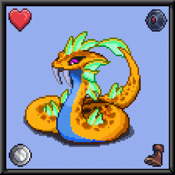 CryptoBeasts Basilisk #386