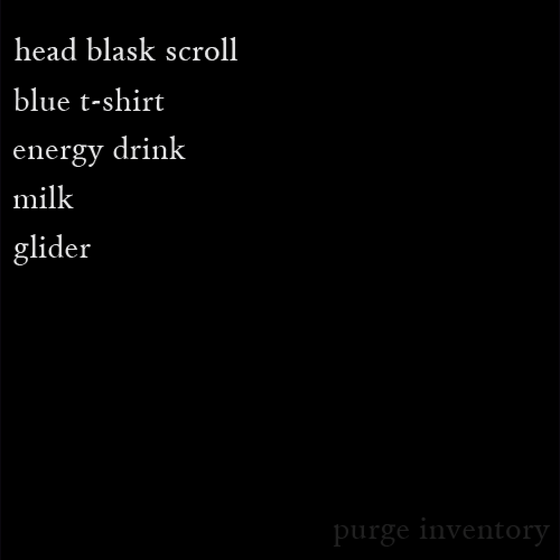 Purge Inventory #2042