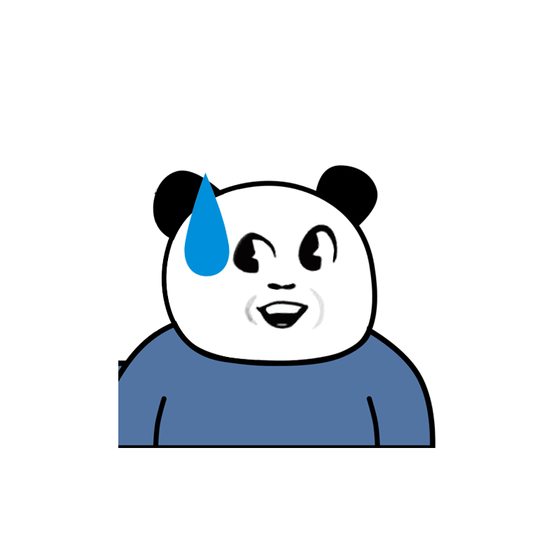 Pandamansticker #44