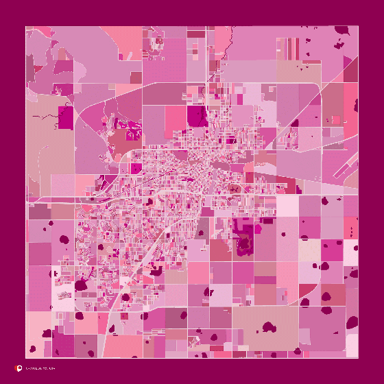 Amarillo, TX, USA - Pink