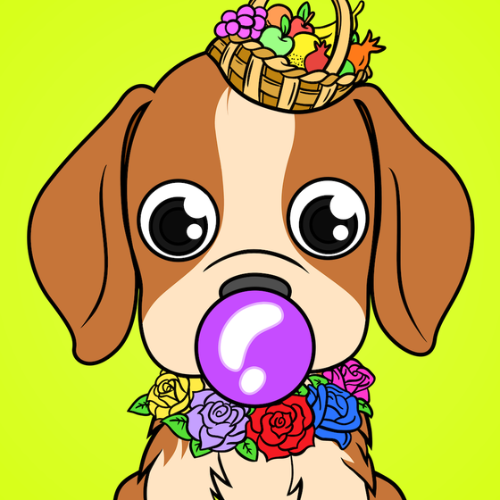 Bubblegum Puppy #3107