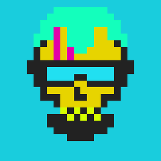 Cyber CryptoSkull #4857